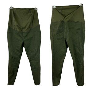 Isabel Maternity by Ingrid & Isabel Green Jeggings‎ Size 8